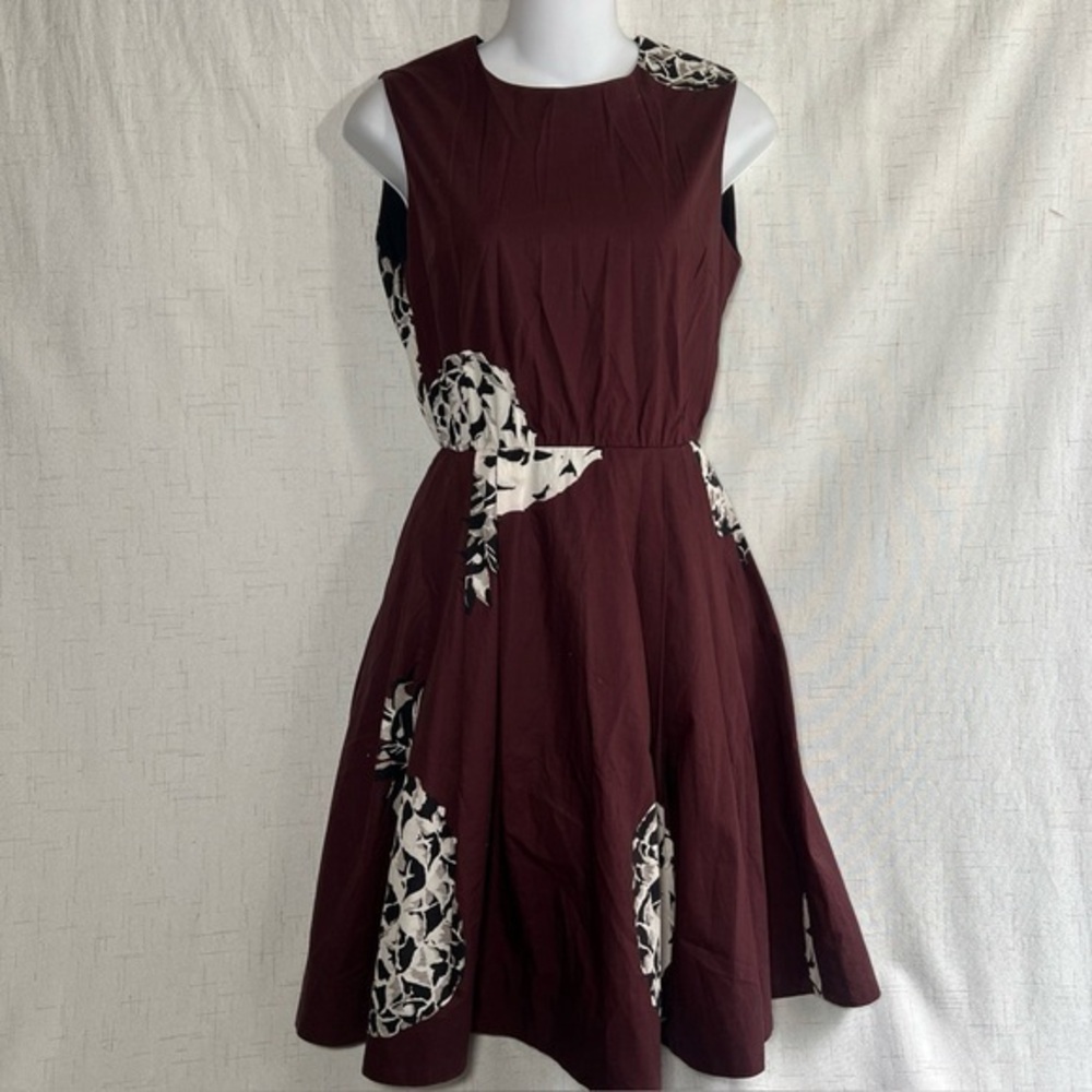 MSGM Pineapple Print Dress, Size XS